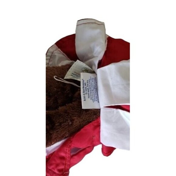 Build a Bear Stuffed animal plush monkey red cheerleader outfit 18" Ape Chimp - Picture 4 of 6